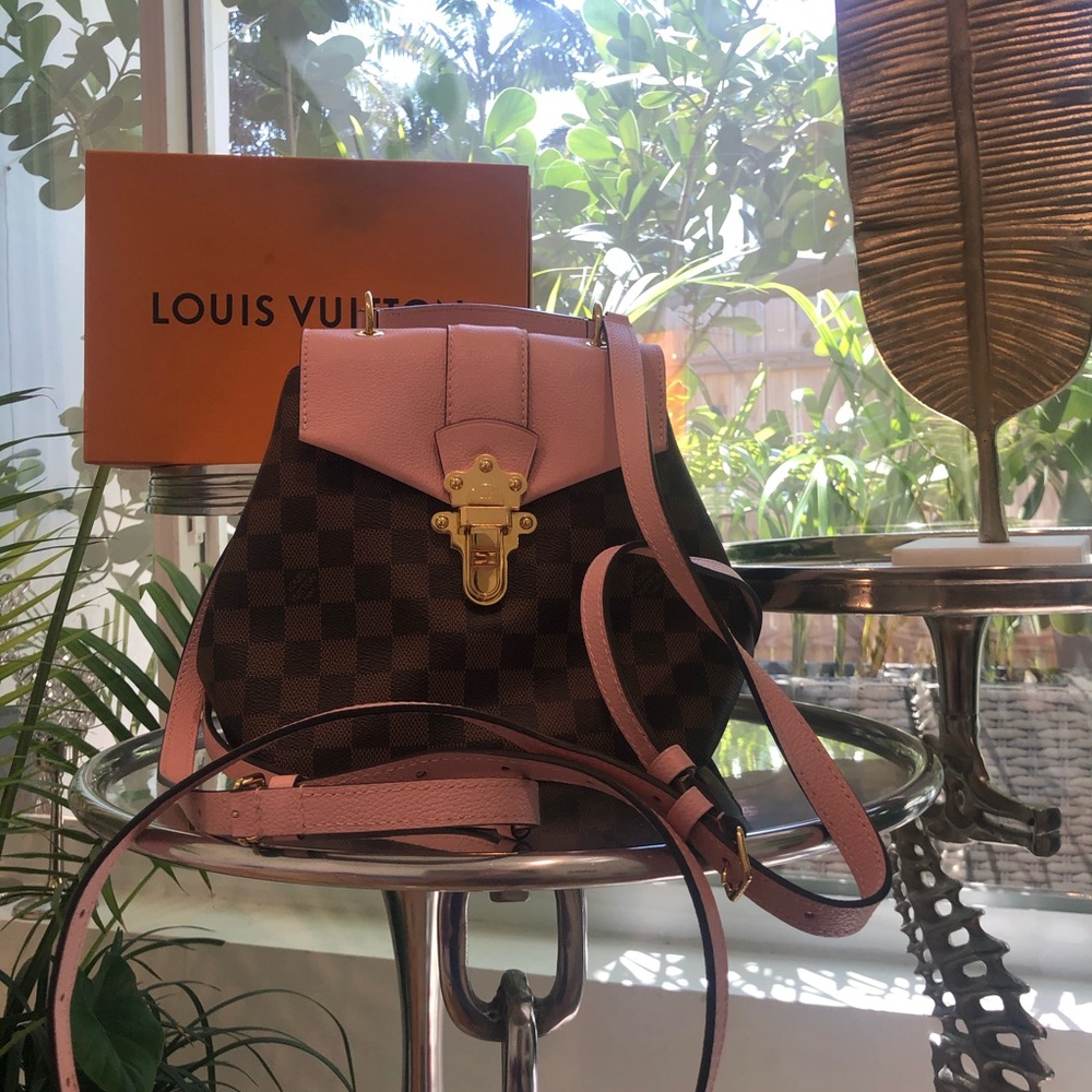 LOUIS VUITTON Damier Azur Sperone Backpack